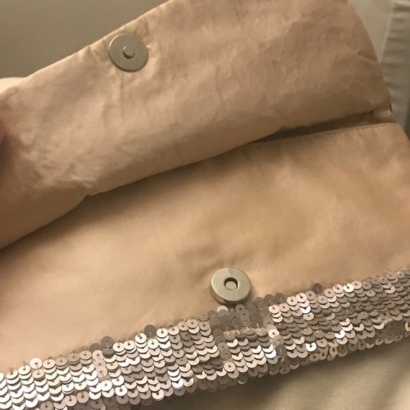 ALDO Pink Sequin Clutch - Picture 4 of 9